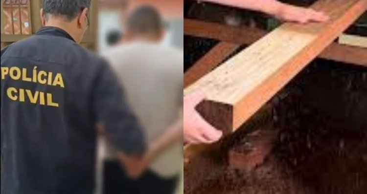 Pai é preso por agredir filho de 13 anos com perna-manca e causar lesões nos rins em Manaus