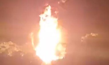 Caminhão-tanque explode na BR-174 e causa pânico em motoristas no Amazonas